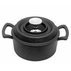 Non Stick Cast Iron Dutch Oven Cookware Black