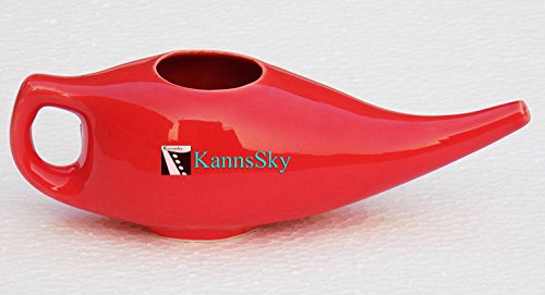 Kannssky Ceramic Jala Neti Pot