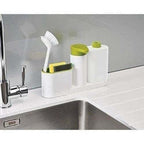 Self Sink Drainer Dishwasher Sanitize Liquid Dispenser and Sponge Holder