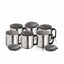 Stainless Steel Coffee Cup Set of 6 (With Lid)