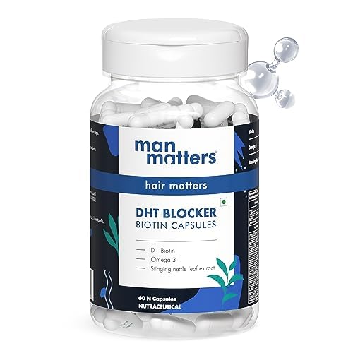 Man Matters DHT Blocker Capsules, For Anti Hair Fall