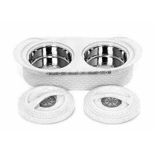 Cello Insulated Wicker Twin Hot Pot Main Image