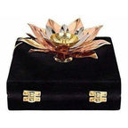 Copper Plated Lotus Design Diya
