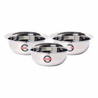 Stainless Steel Eco Bowl - Pack of 3