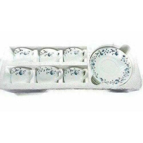 Cup and Saucer Set (12-Pieces)