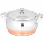 Stainless Steel  Cookware -  Along With Copper Bottom - Set of 5 Pieces