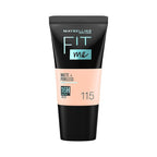 Maybelline New York Fit Me Matte + Poreless Liquid Foundation Tube -115 Ivory (18 Ml)