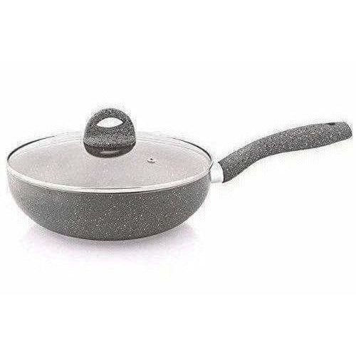 Ceramic Aluminium Kadhai Grey