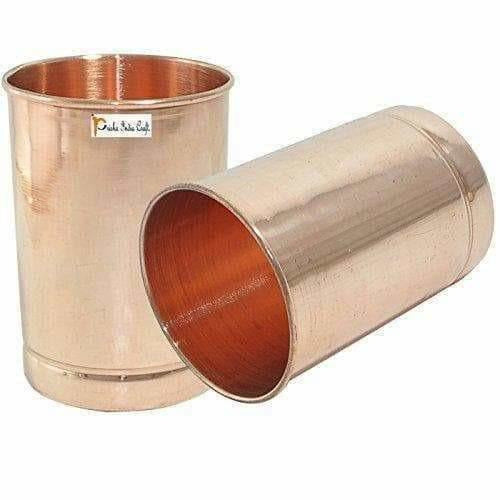Copper Glass Drinkware -  Set of 6 Main Image