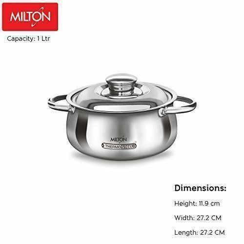 Stainless Steel Casserole - Silver