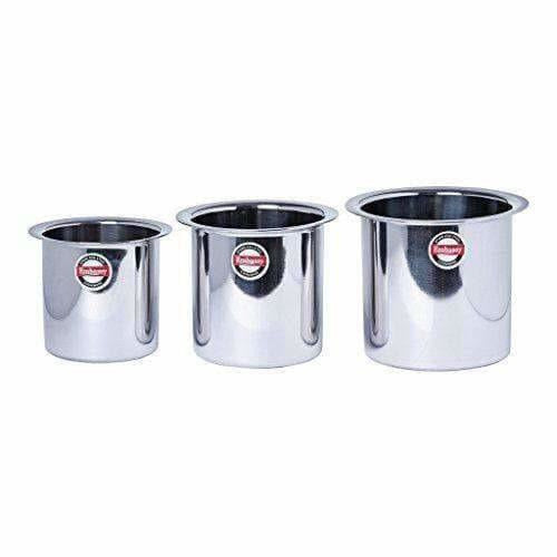 Stainless Steel Deep Tope  Kolga Set of 3 Hover Image