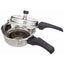 Stainless Steel Pressure Cooker with Lid - 2 Litres
