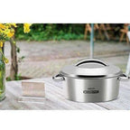 Stainless Steel Casserole, 1.5 Litres, Silver