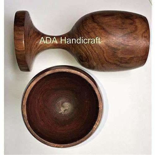 Handmade Sheesham Wooden Glass