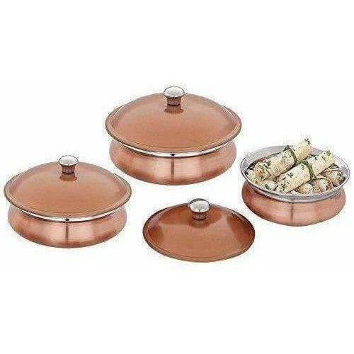Serving Dish-Copper - Set of 3 Hover Image