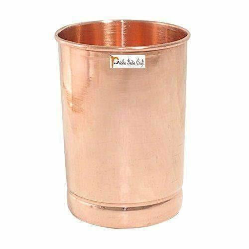 Copper Glass Drinkware -  Set of 6