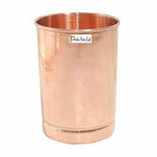Copper Glass Drinkware -  Set of 6