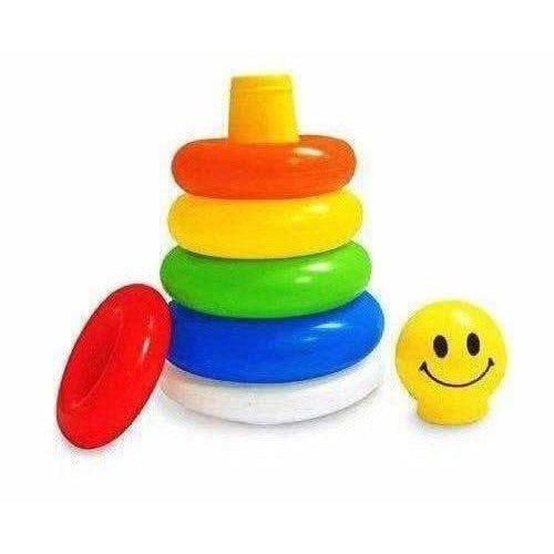 Little's Junior Stack-a -Ring Toy with 5 Rings for Kids - Multicolour Hover Image
