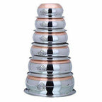 Stainless Steel Copper Bottom Handi Pot 6 Piece Set