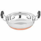 Stainless Steel  Cookware -  Along With Copper Bottom - Set of 5 Pieces