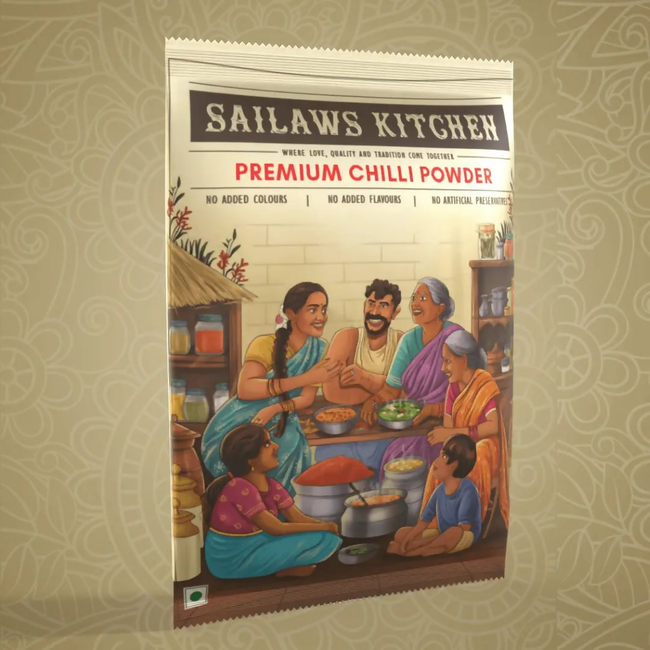 Sailaws Kitchen Premium Chilli Powder (Karam Powder) Main Image