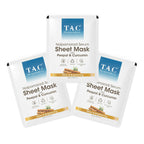 TAC - The Ayurveda Co. Nalpamaradi Serum Sheet Mask | with Aloe Vera & Sandalwood