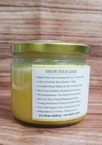 Satjeevan A2 Gir Cow Bilona Ghee | Pure A2 Gir Cow Bilona Ghee | 100% Gir Cow Ghee | Traditional Cow Ghee