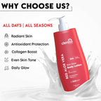 Clensta Red Aloe Vera Skin Glow Body Lotion