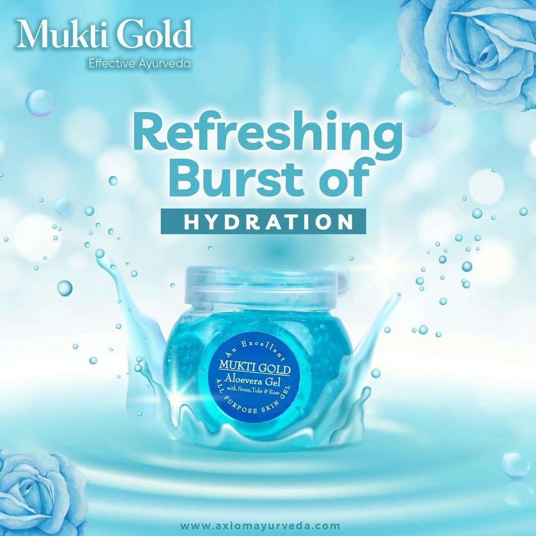 Axiom Mukti Gold Aloevera Blue Gel