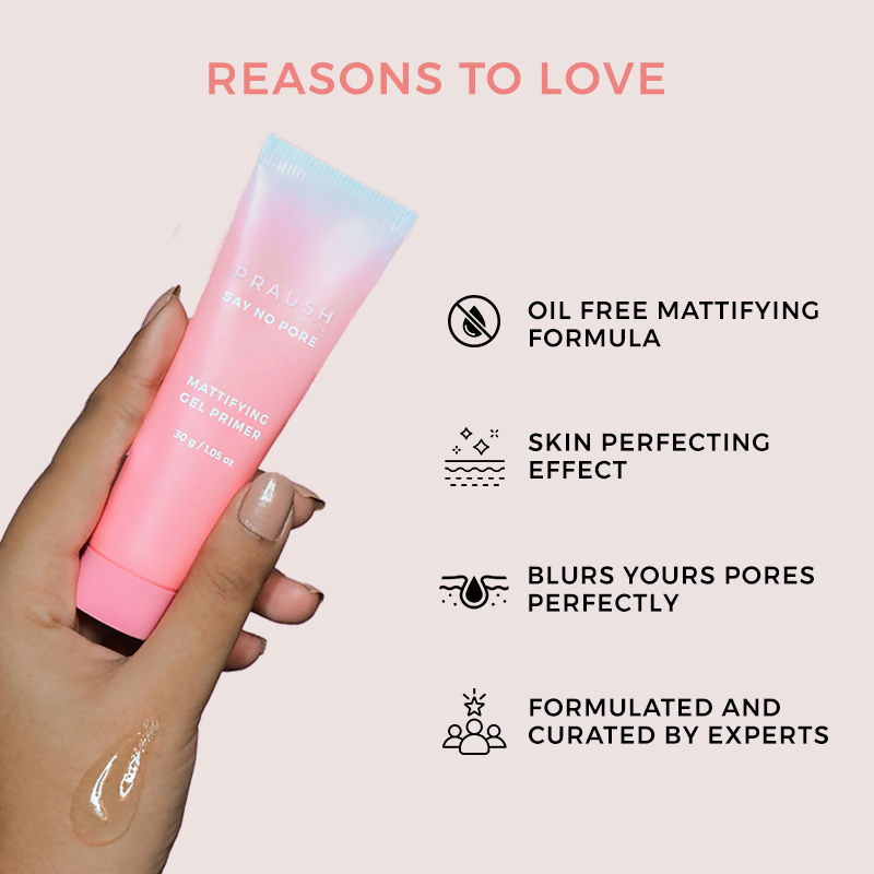Praush Beauty Say No Pore Skin Perfecting Gel Primer