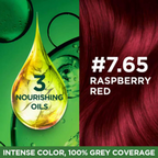 Garnier Color Naturals Ultra Hair Color - 7.65 Raspberry Red