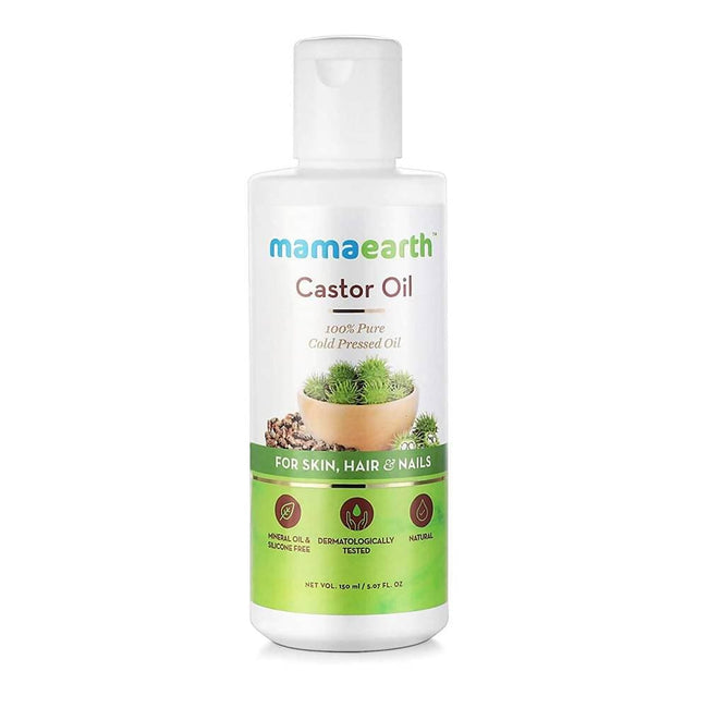 Mamaearth Castor Oil For Skin , Hair and Nails Hover Image