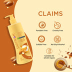 VI-JOHN Saffron Natural Fairness Body Lotion Body Milk with Honey & Almond Deep Nourishment & Radiant Glow For All Skin Types