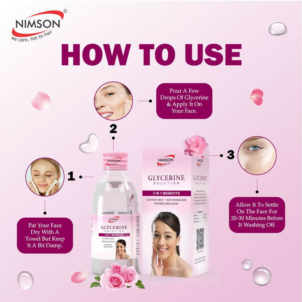 Nimson Glycerine For Skin Protection and Moisturizing
