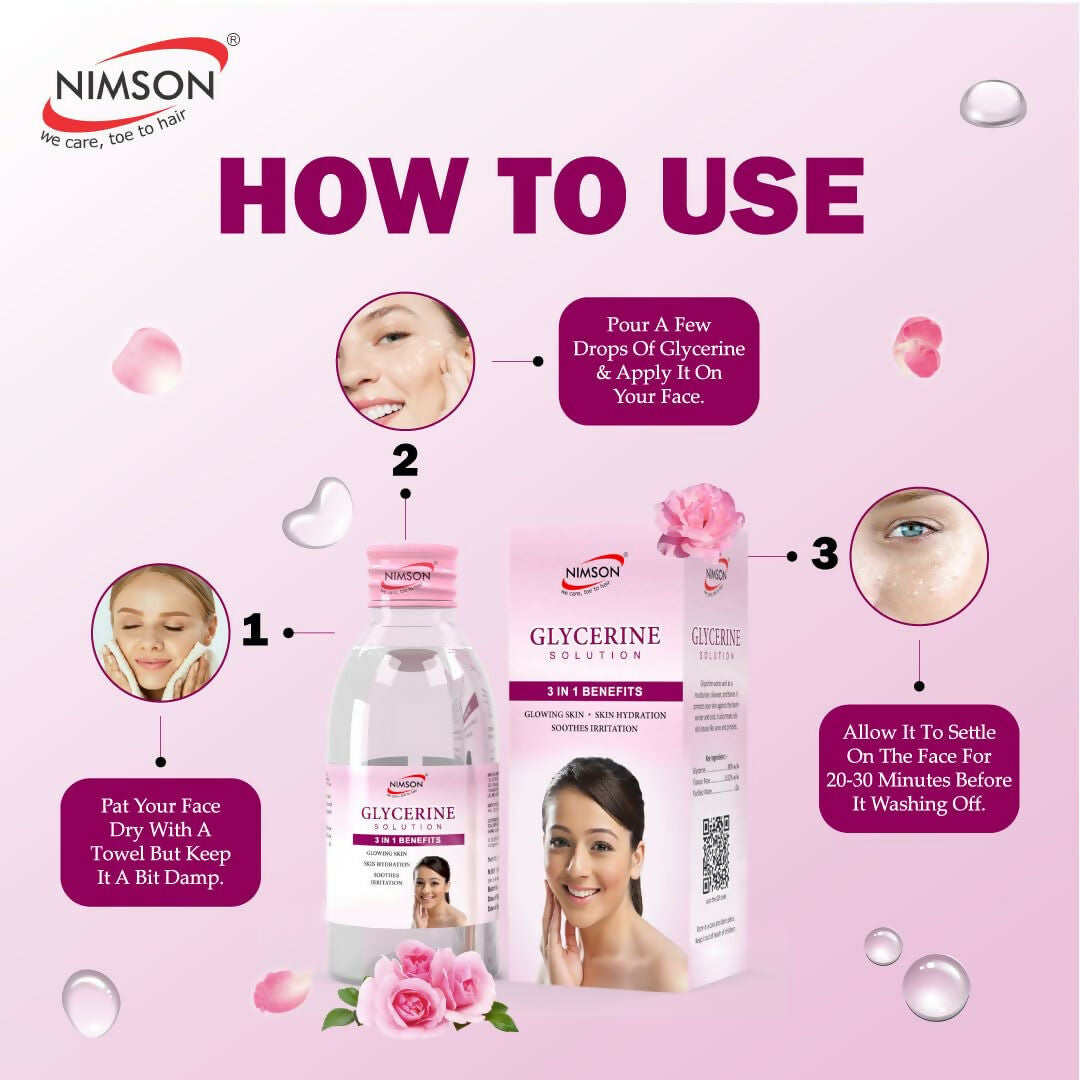Nimson Glycerine For Skin Protection and Moisturizing
