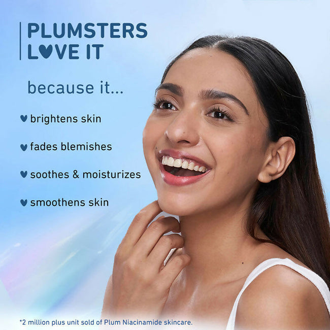 Plum Niacinamide Serum & Moisturizer Duo With Rice Water - Fades Blemishes, Hydrates & Brighten Skin Main Image