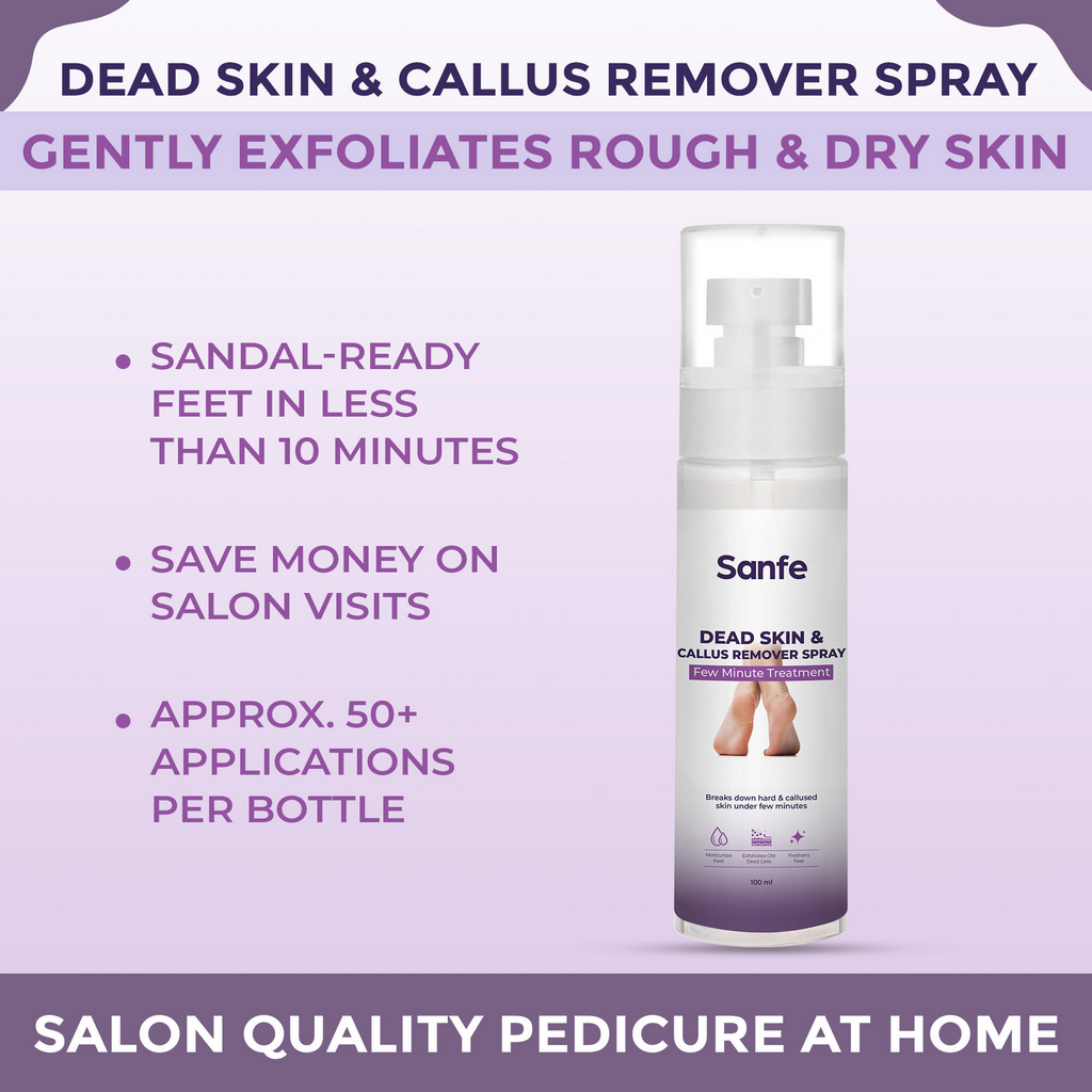 Sanfe Dead Skin & Callus Remover Spray