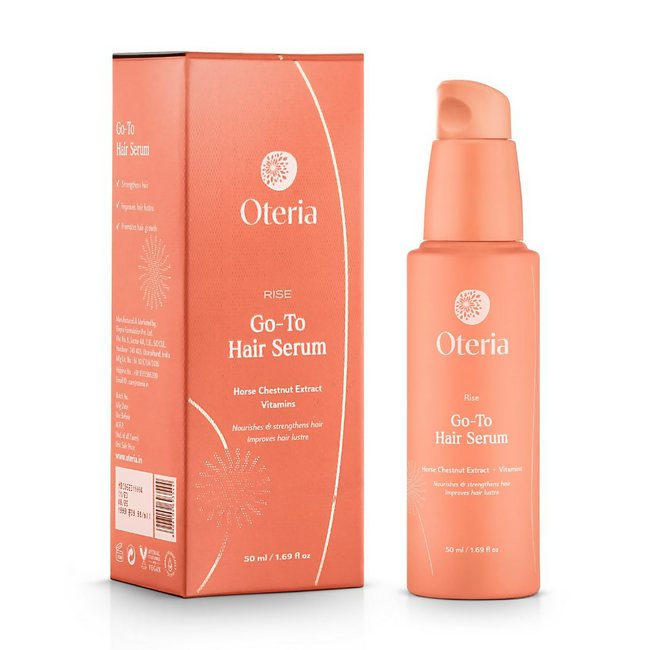 Oteria Go-To Hair Serum Premium Anti Frizz Hair Serum - Enriched with B-Vitamins & Niacinamide Hover Image