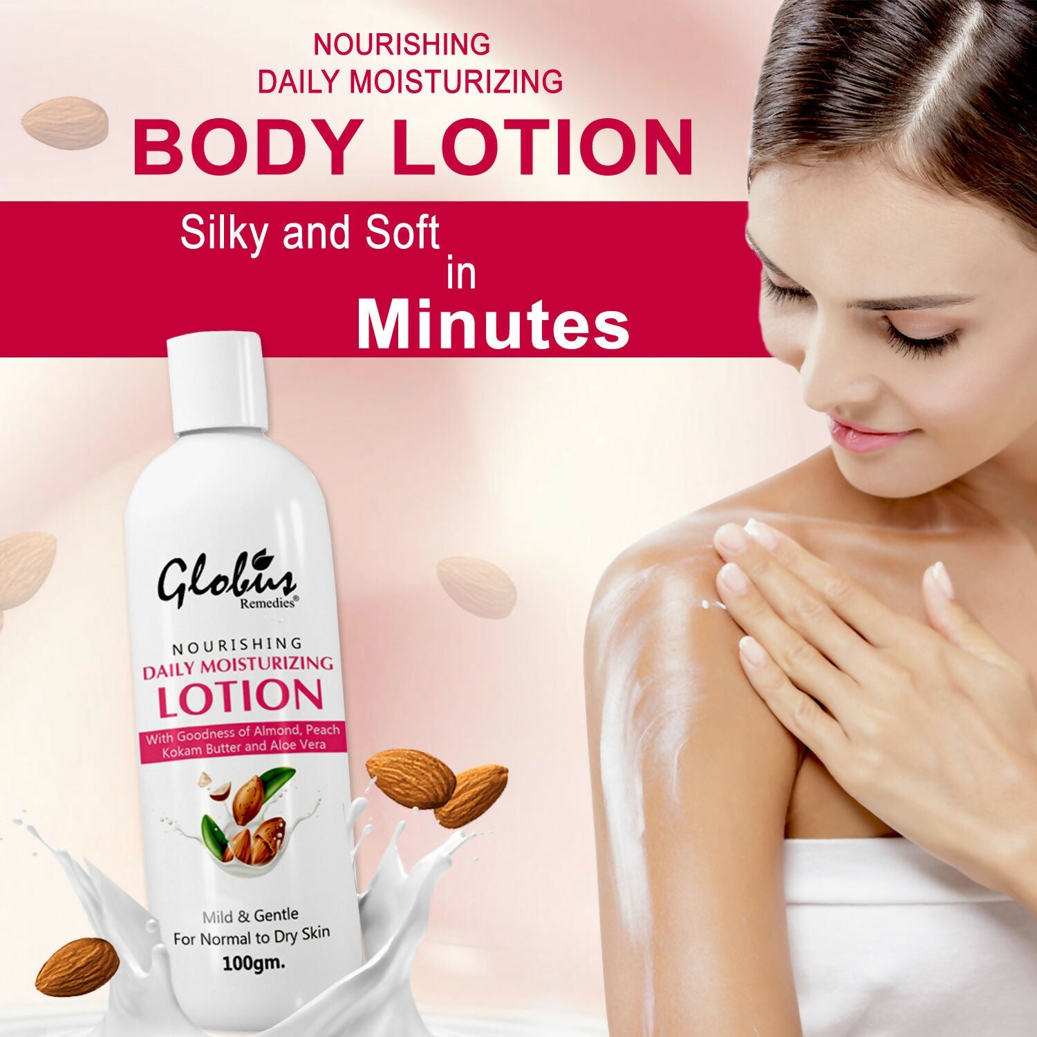 Globus Remedies Daily Moisturising Body Lotion