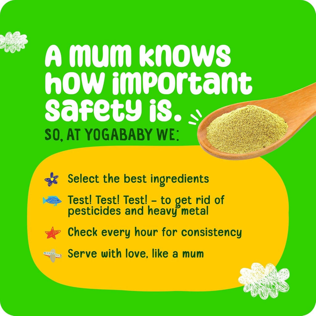 Yogabar Yogababy Dry Fruit Powder, Healthy Nut Powders For Infants, Kids