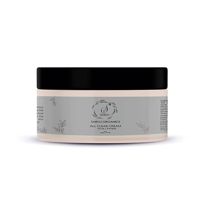 Saroj Organics All Clear Cream For Acne, Pimples Main Image