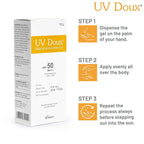 Brinton UV Doux Silicone Sunscreen Gel For Face & Body with SPF 50 PA+++