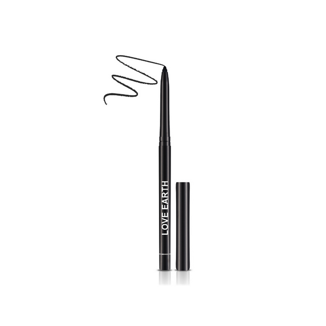 Love Earth Non Transfer Kajal - Eyeliner Black Hover Image