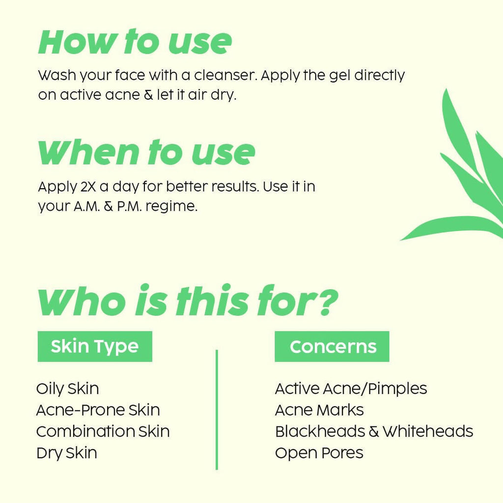 PLIX The Plant Fix Jamun Acne Spot Corrector Gel For Reducing Active Acne