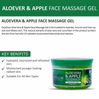 Oxyglow Herbals Aloevera Apple Face Massage Gel