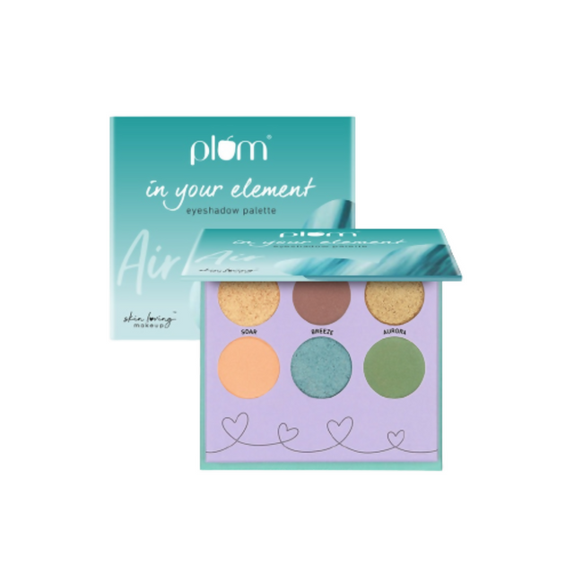 Plum In Your Element Eyeshadow Palette Easy to Blend 6-in-1 Palette 04 Air Hover Image