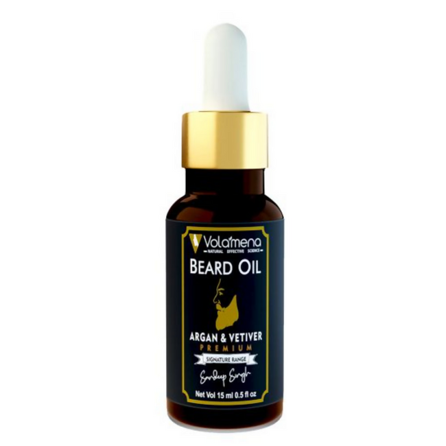 Volamena Argan & Vetiver Premium Beard Oil Main Image