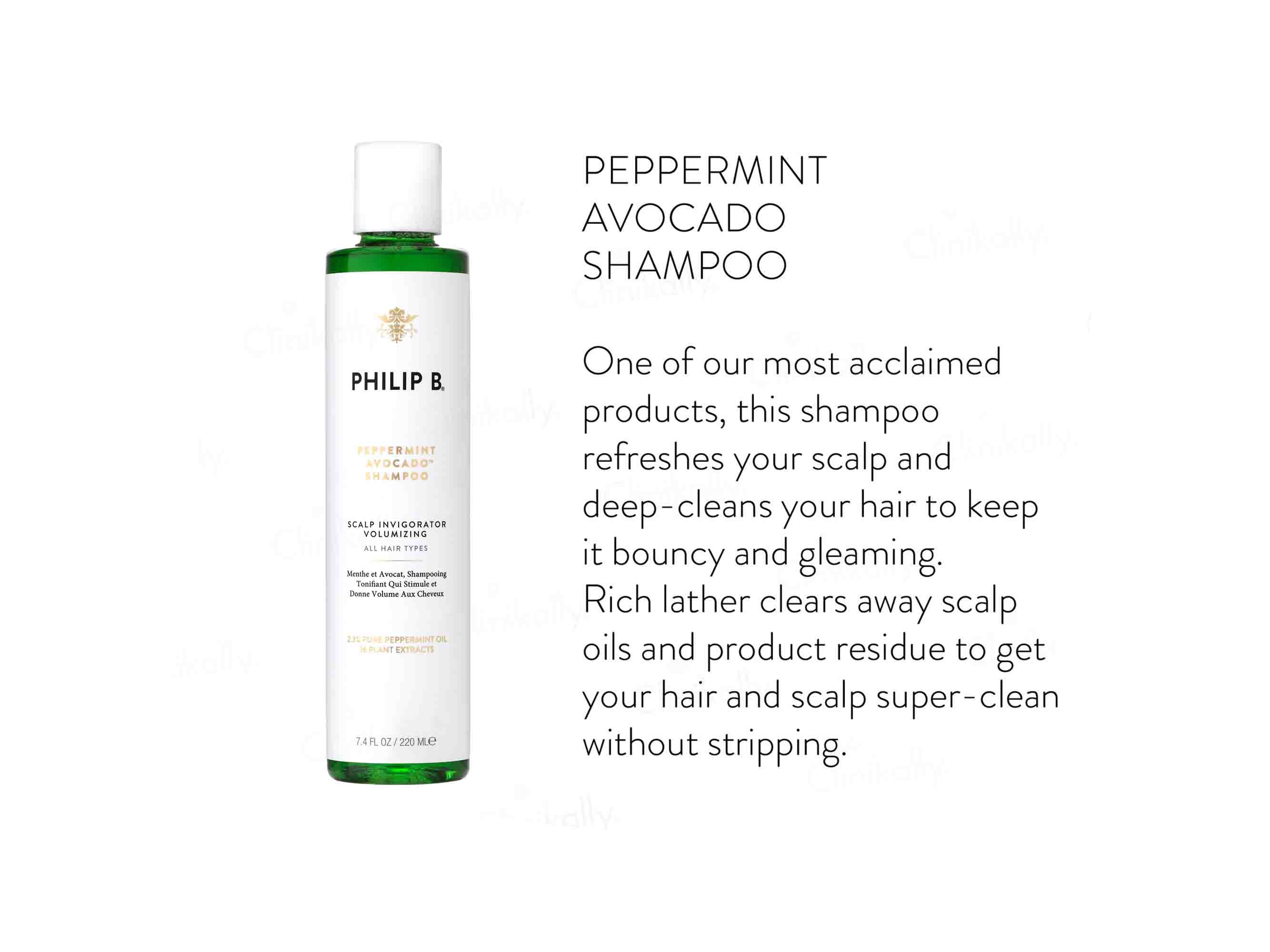 Philip B Peppermint Avocado Shampoo