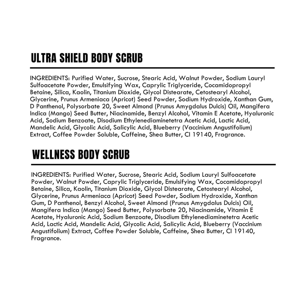 Detoxie Body Scrubs Combo- Urban Shield & Wellness