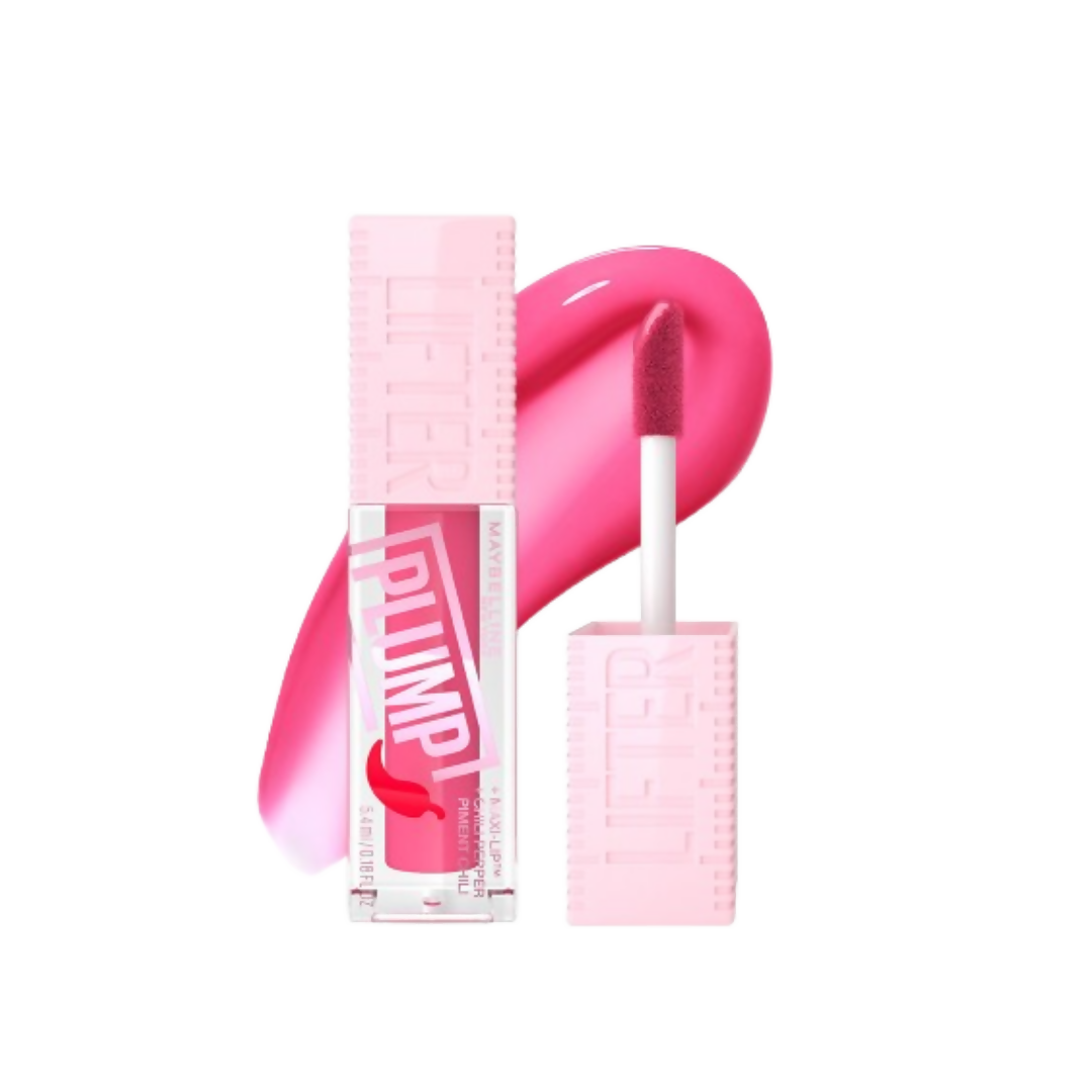 Maybelline New York Lifter Plump - Plumping Lip Gloss - Pink Sting